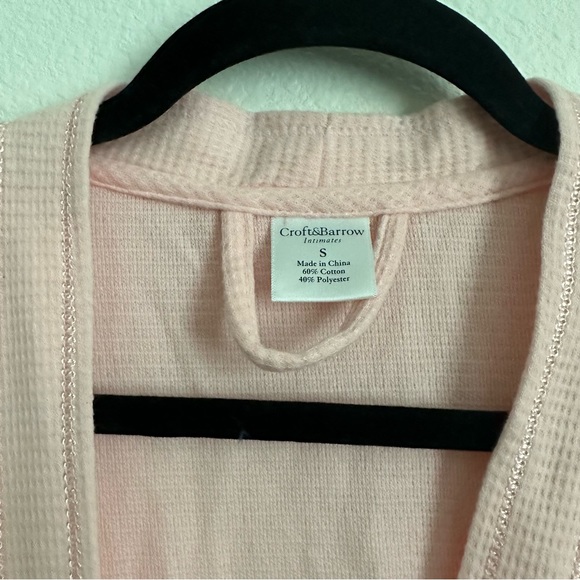 Crofts & Barrow Intimates Bathrobe Size S - Picture 3 of 5